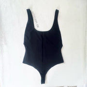 LPA Black Bodysuit 23 As Seen On Kim Kardashian S