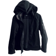 Adidas Rain Black Jacket Hoodie Size Medium