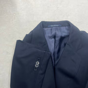 Ermenegildo Zegna Men’s Navy Suit Wool Blazer Size L-XL