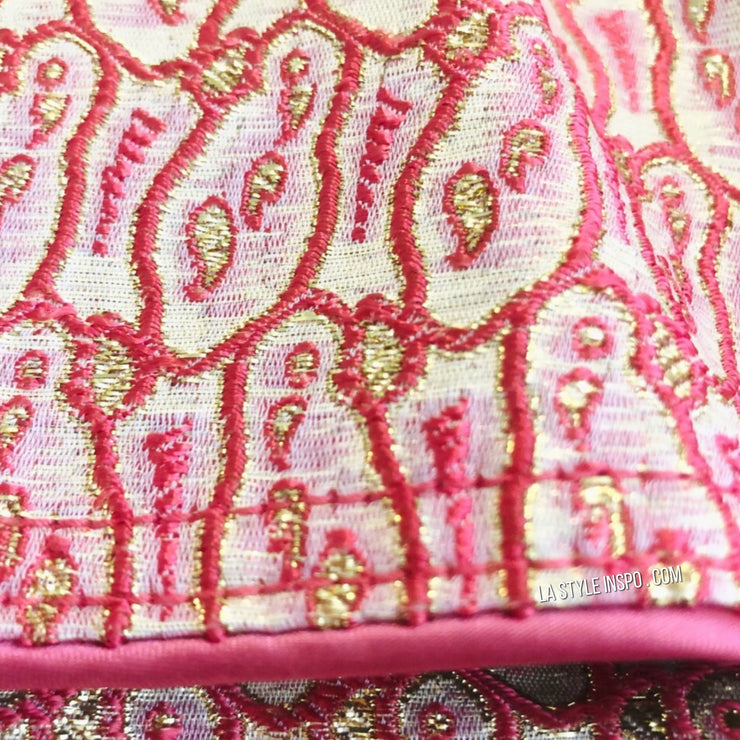 Marc Jacobs Hearts Coat Gold Pink Size Medium
