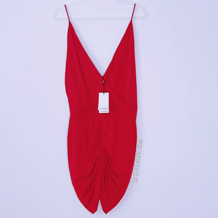 Retrofête Mini Dress Red Size Large